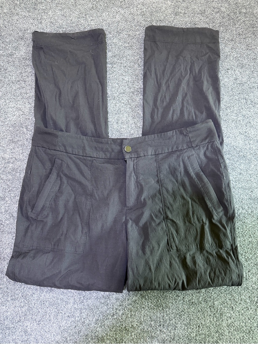 Athleta Black Slim Stretch Chino Pants